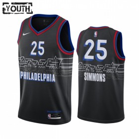 Dres Philadelphia 76ers Ben Simmons 25 2020-21 City Edition Swingman - Dječji
